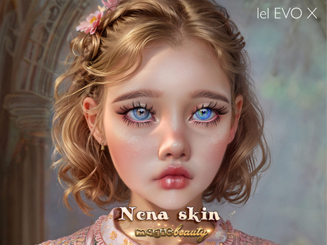 Second Life Marketplace - [Magic Beauty] Nena skin (LeLutkaEVOX) FATPACK